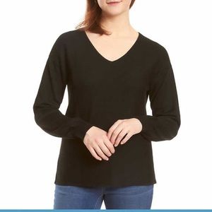 NWT Ribbed V-Neck Sweater